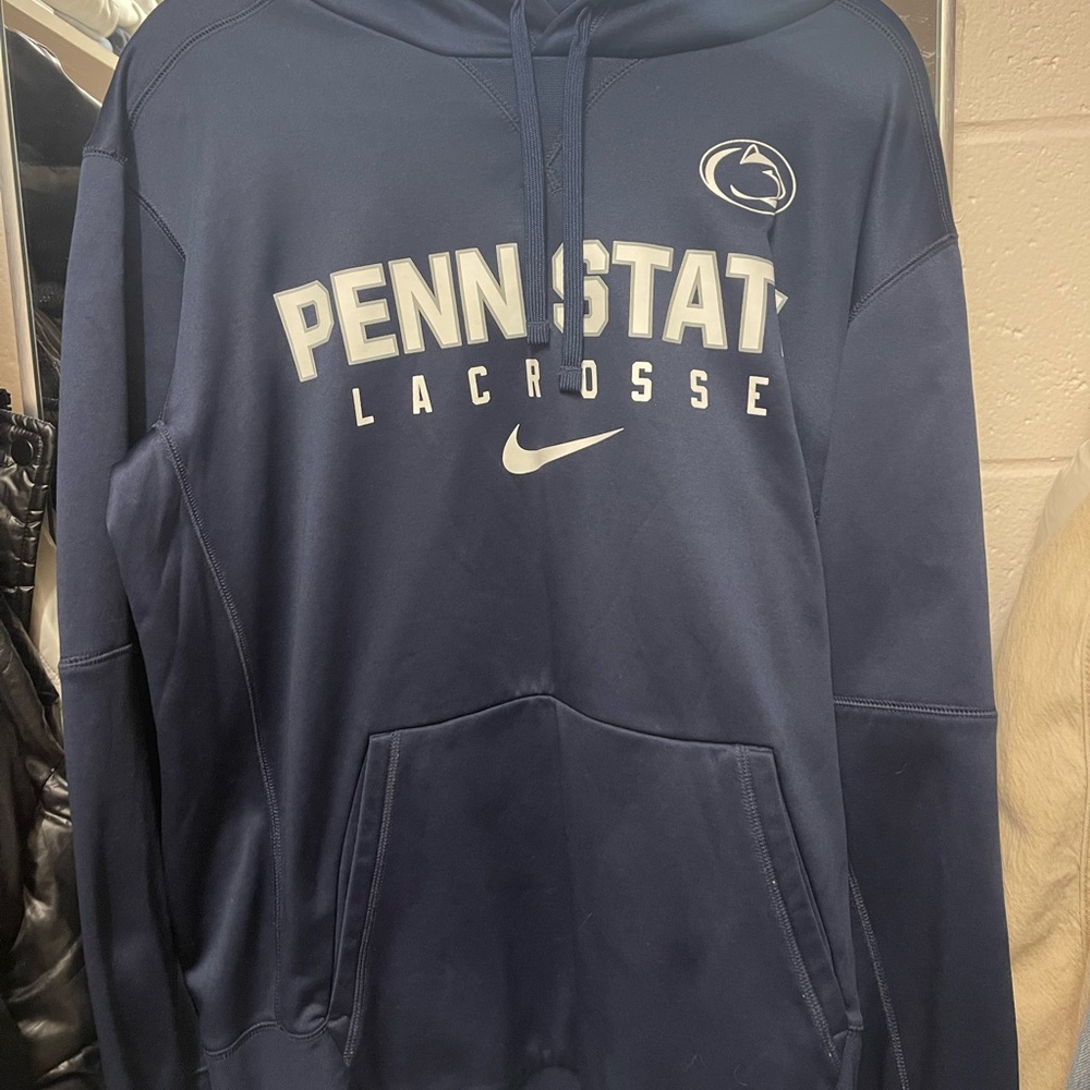Penn state lacrosse dri-fit hoodie